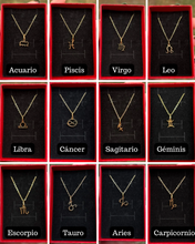 Cargar imagen en el visor de la galería, Collares de Signos del Zodíaco
