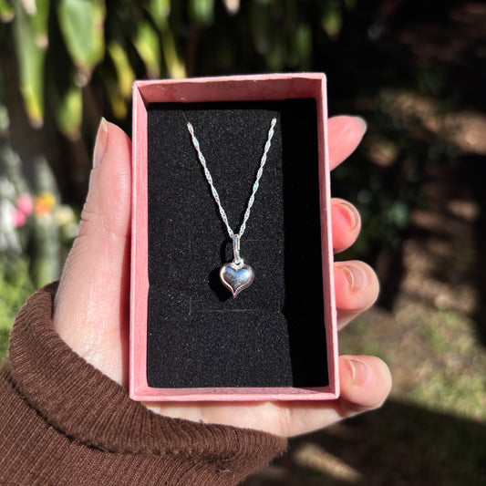 Collar Heart de Plata