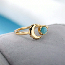 Cargar imagen en el visor de la galería, Anillo de Luna y Estrella
