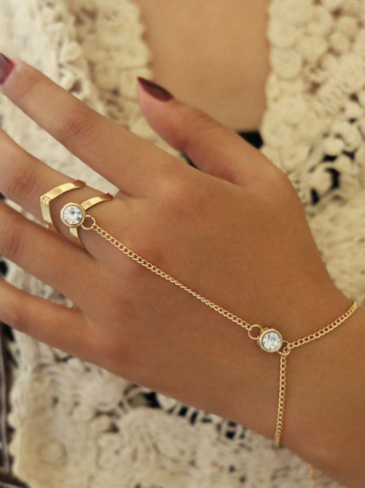 Pulsera con Anillo "Versalles"