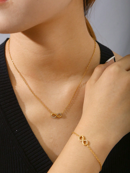 Set  'Lazo Eterno' | Collar y Pulsera