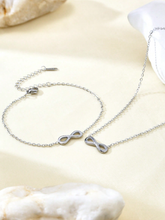 Cargar imagen en el visor de la galería, Set  'Lazo Eterno' | Collar y Pulsera
