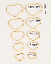 Cargar imagen en el visor de la galería, Aros de corazón
